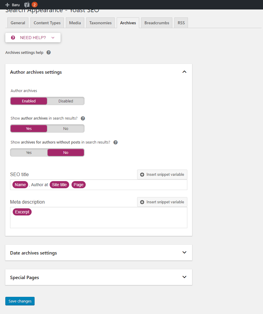 Cara Setting Plugin Yoast SEO Terbaru