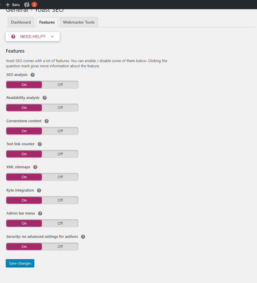 Cara Setting Plugin Yoast SEO Terbaru